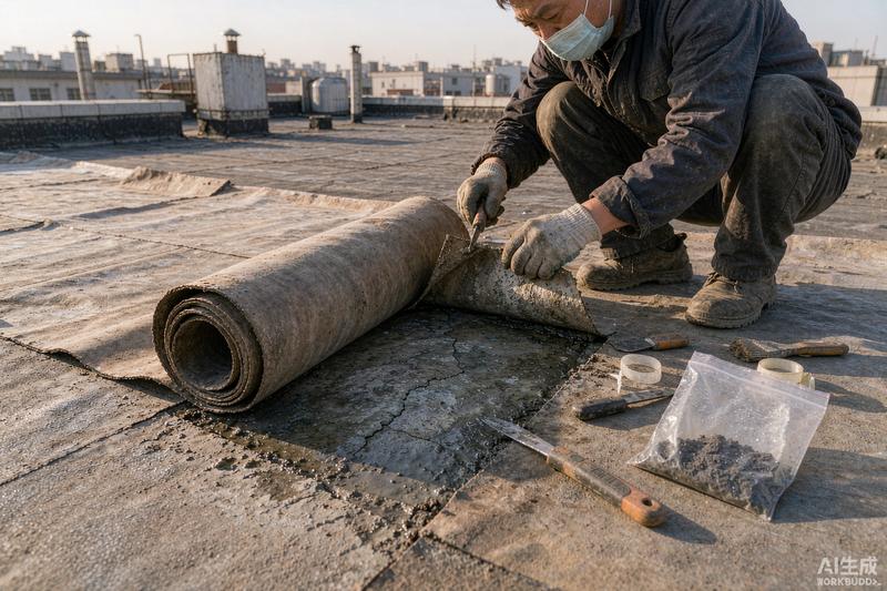 屋面防水層起鼓百科：成因、危害與處理順序